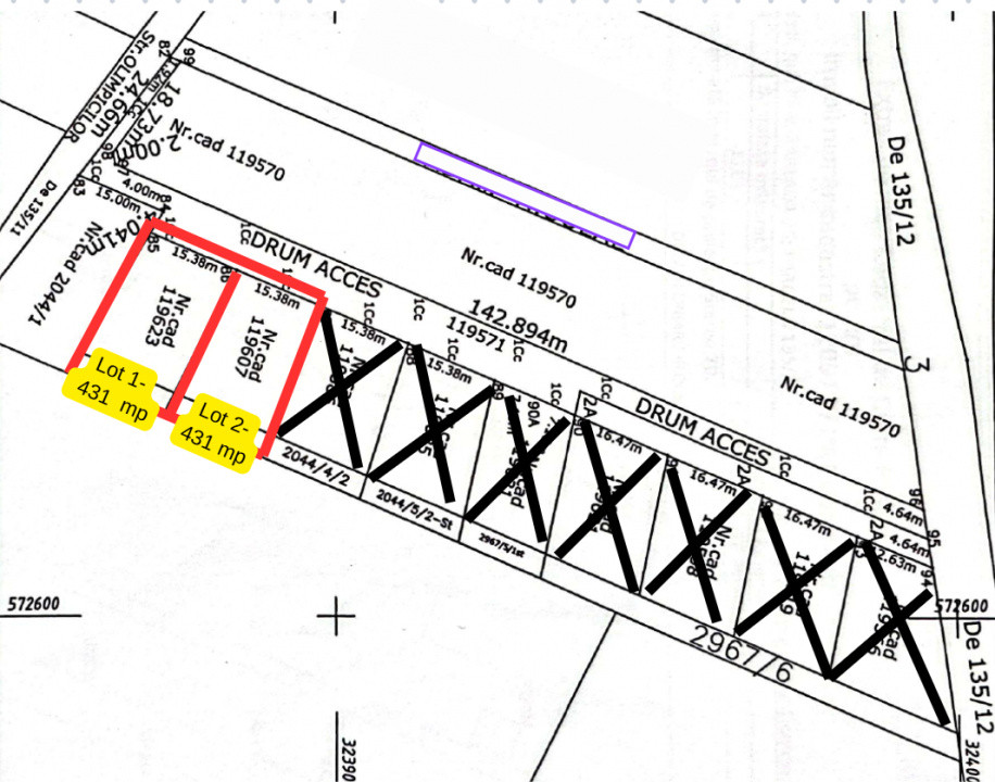 Terenuri de construcție in Domnești cu toate utilitățile disponibile