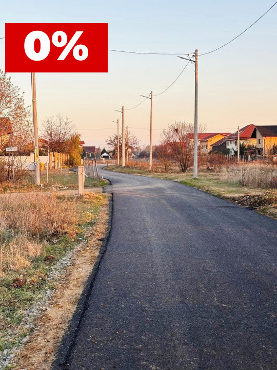 Terenuri de construcție casa in Domnești cu toate utilitățile disponibile