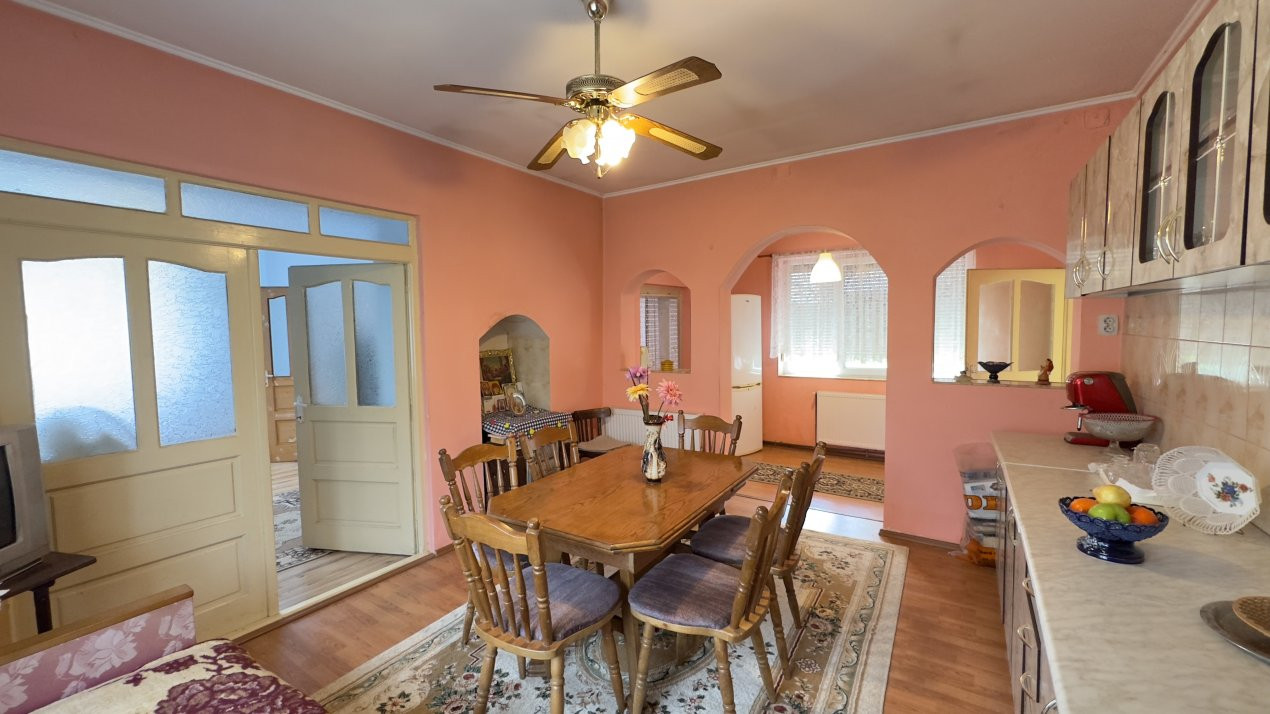 Casă 3 camere, Teren 1875 mp Loc. Tiream Jud. Satu Mare-Comision 0% cumpărător