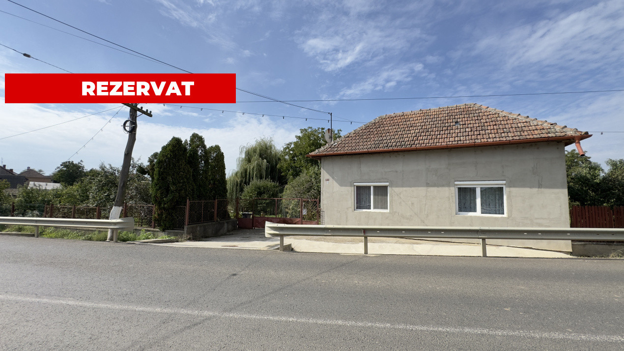 Casă 3 camere, Teren 1875 mp Loc. Tiream Jud. Satu Mare-Comision 0% cumpărător