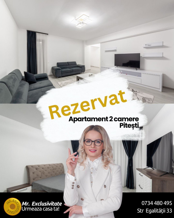 Apartament spatios de 74 mp situat la etajul 5 bloc nou Pitesti!