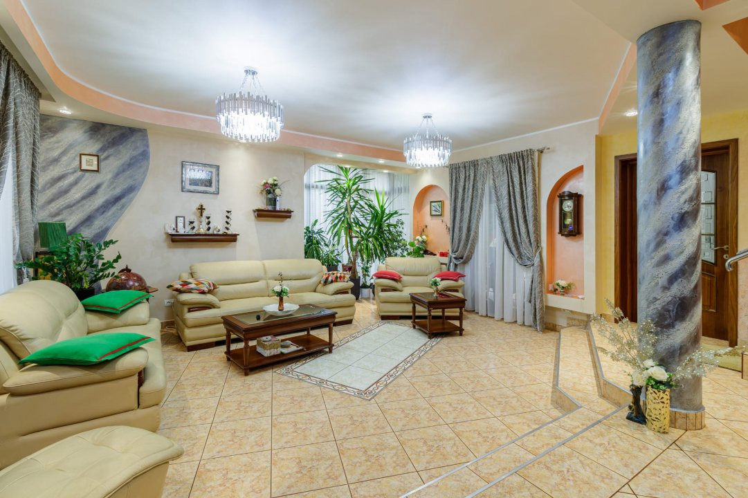 Vilă individuală cu piscină, garaj dublu • teren 766 mp • Popești-Leordeni