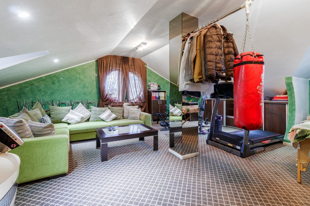 Vilă individuală cu piscină, garaj dublu • teren 766 mp • Popești-Leordeni