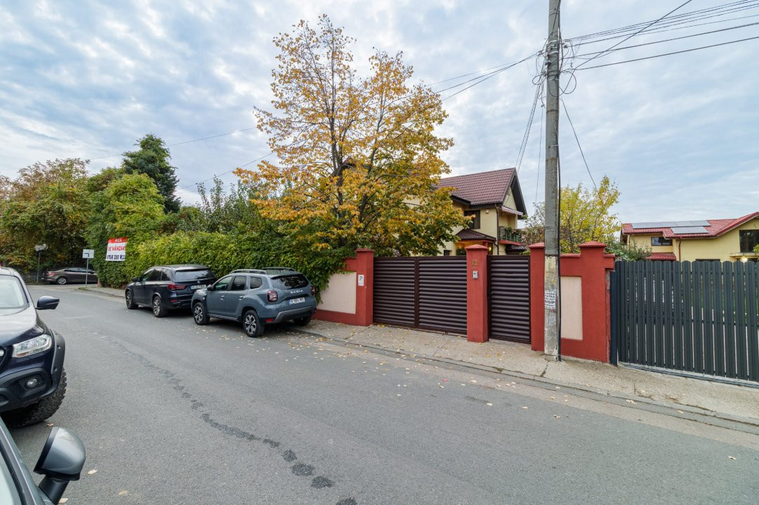 Vilă individuală cu piscină, garaj dublu • teren 766 mp • Popești-Leordeni