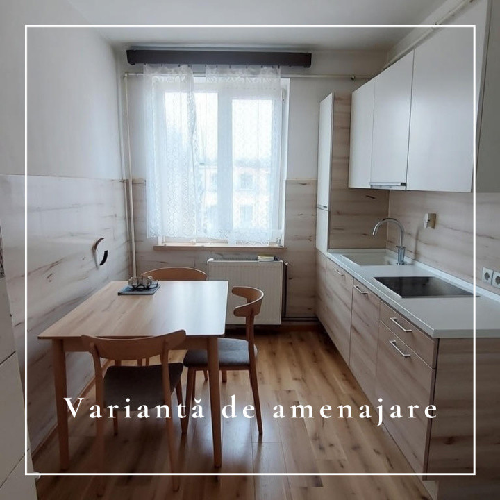 Apartament 3 camere la cativa pasi de centru Pitesti