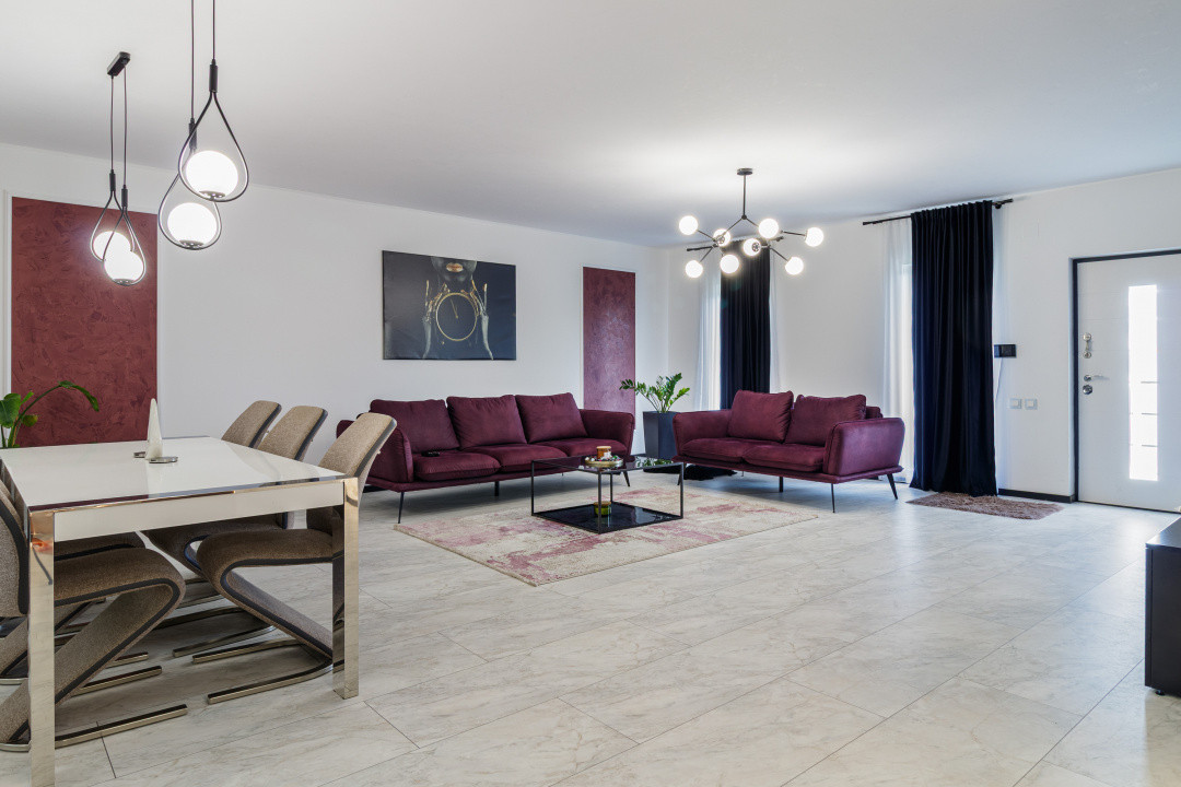 Casă superbă pe parter cu piscină, foișor și 1.000 mp teren – Dascălu!