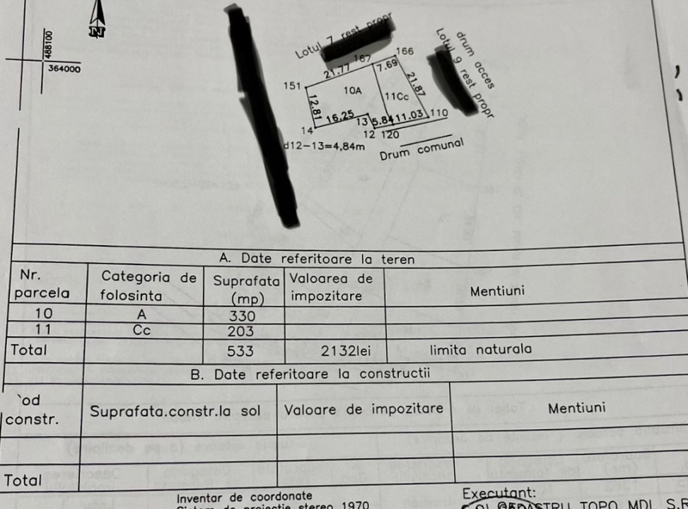 Teren de 533 mp - 10 min de Pitesti-Albota Argeș!