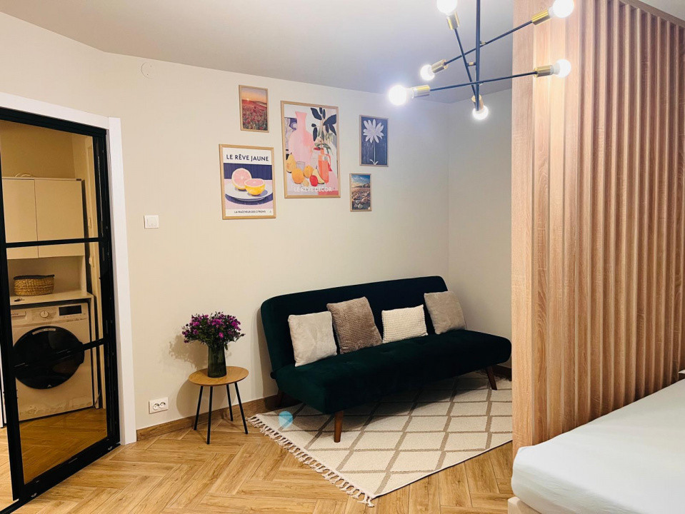 Garsoniera centrala, eleganta, cu dotari premium- zona Pizza Celentano