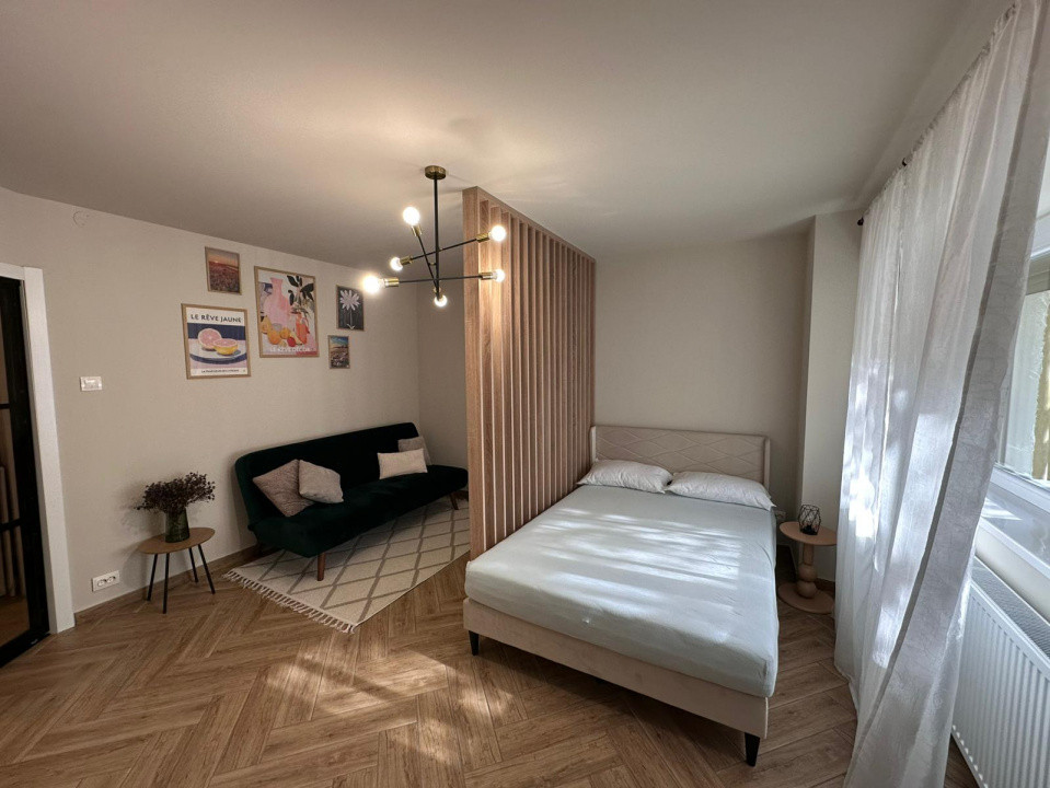 Garsoniera centrala, eleganta, cu dotari premium- zona Pizza Celentano