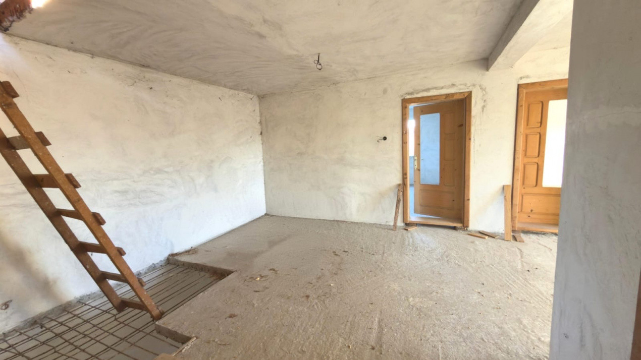 Casa generoasa cu teren de 1186 mp intravilan-Retevoiesti -Pietrosani-Arges!