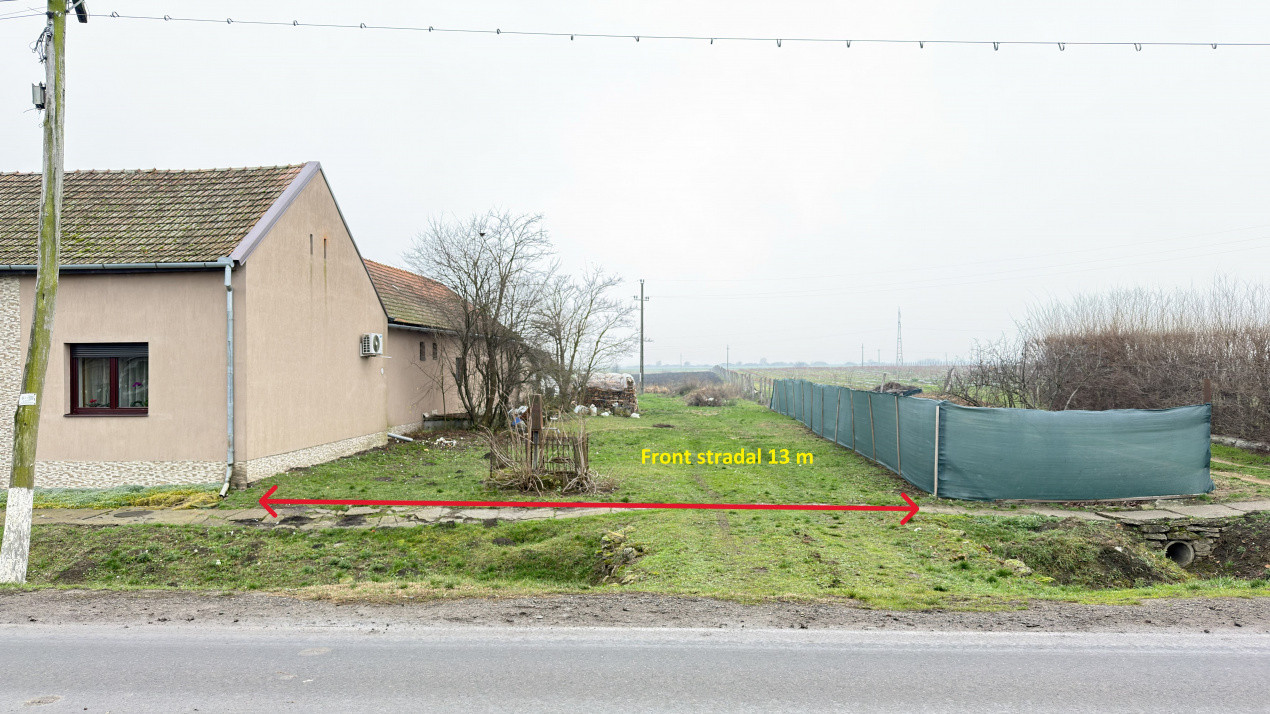 Terenuri intravilane 4.454 mp Drum DN 1F - Loc. Ghenci - Jud. Satu Mare