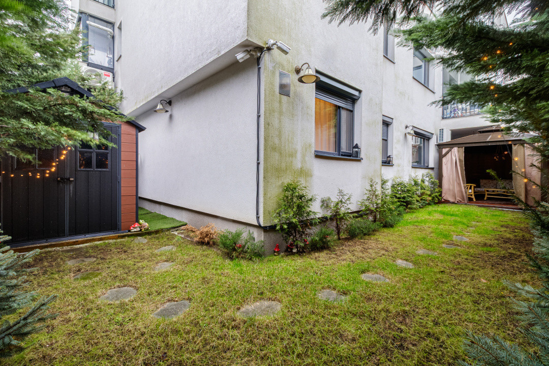 Apartament 3 camere curte proprie, Greenfield Baneasa