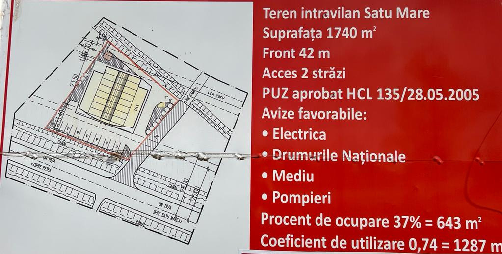Oportunitate dezvoltare teren Drum Petea 