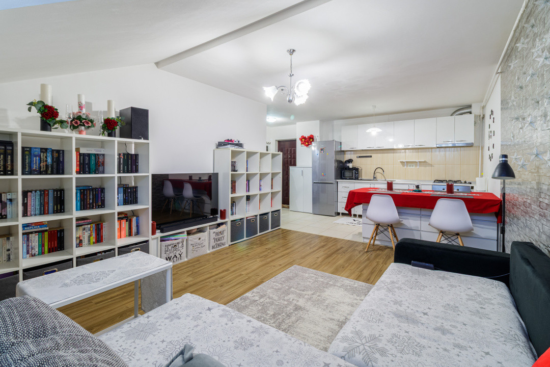 Apartament 2 camere mobilat si utilat Militari Residence