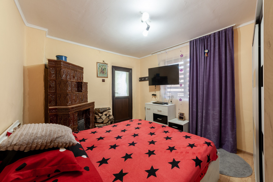 Casă Ștefănești – 1 km de Primărie | Curte mare, zonă liniștită