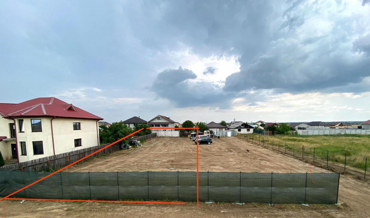 Teren pentru casă în Balaceanca cu utilități la stradă -750 mp