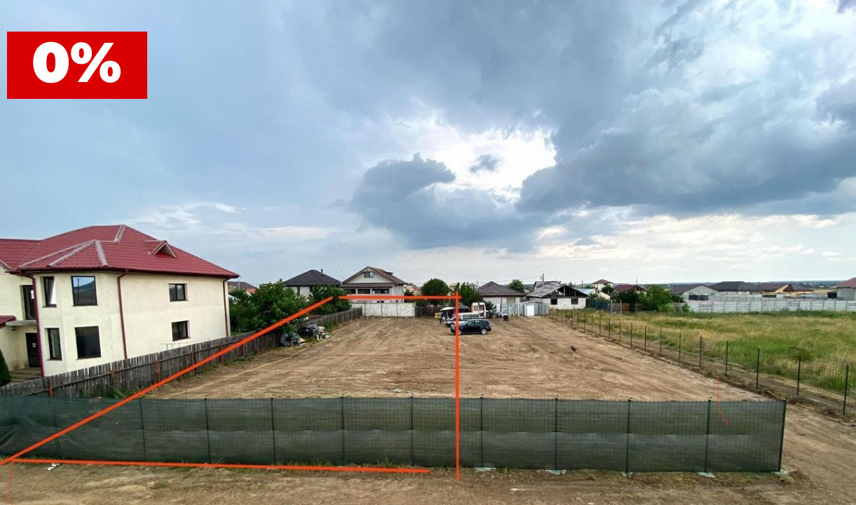 Teren generos pentru casă în Balaceanca cu utilități la stradă -750 mp