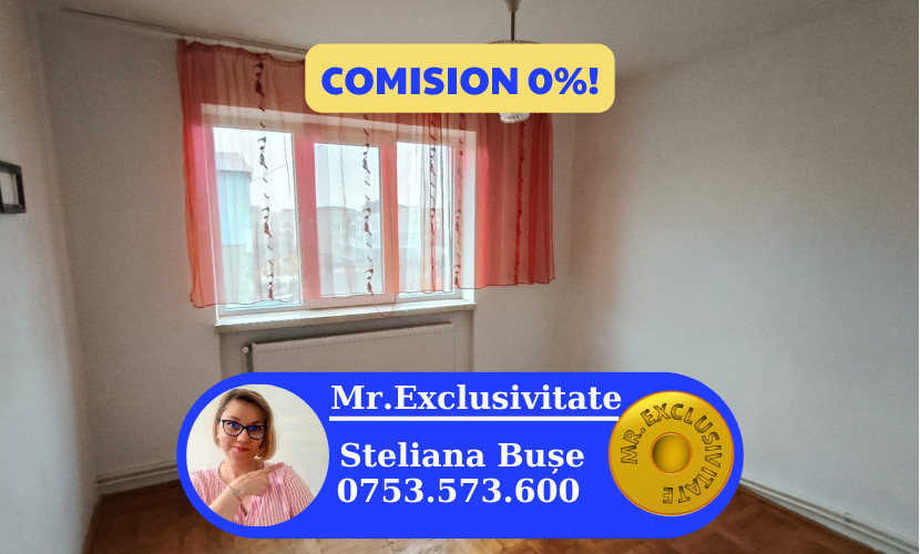 Apartament 3 camere de vânzare – zona 9 Mai, Târgu Jiu