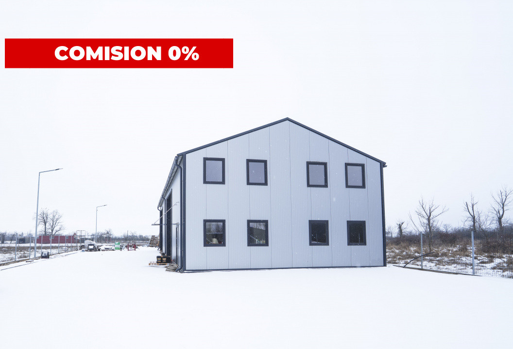 Hala moderna 2025 cu birouri premium si spatiu depozitare 174,50 mp – zona Metro