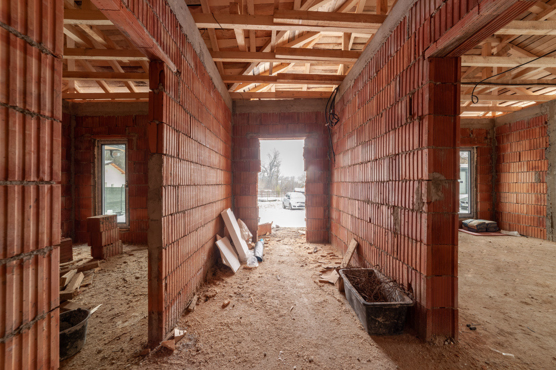 Casă nouă 3 camere | Smeura – Str. Bisericii | Predare la cheie | 0% comision