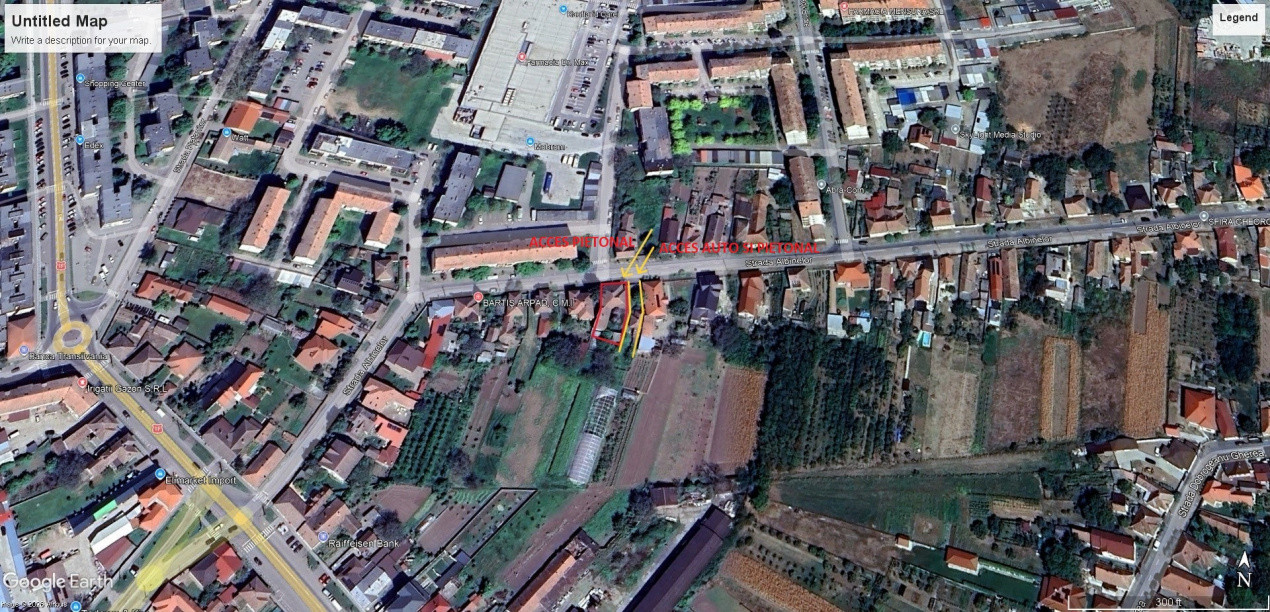 Proprietate cu 2 case | Teren 546 mp | Str. Albinelor Nr.18 - Carei