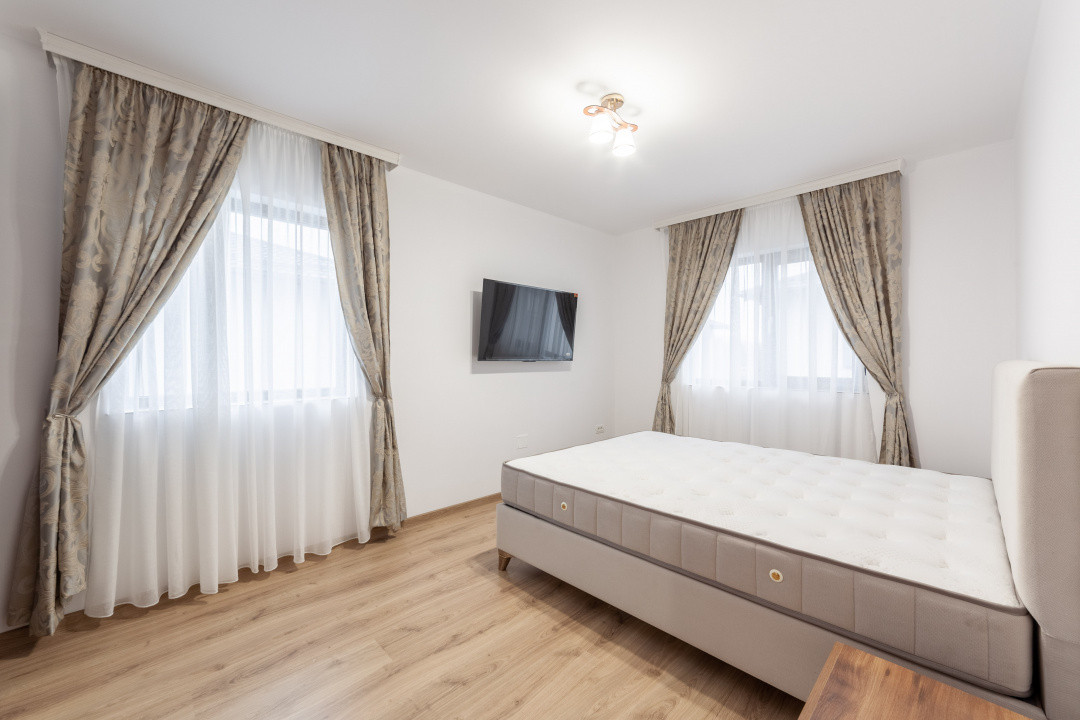 De închiriat Casa modernă nouă în Stefanesti-5 min Pitești! 