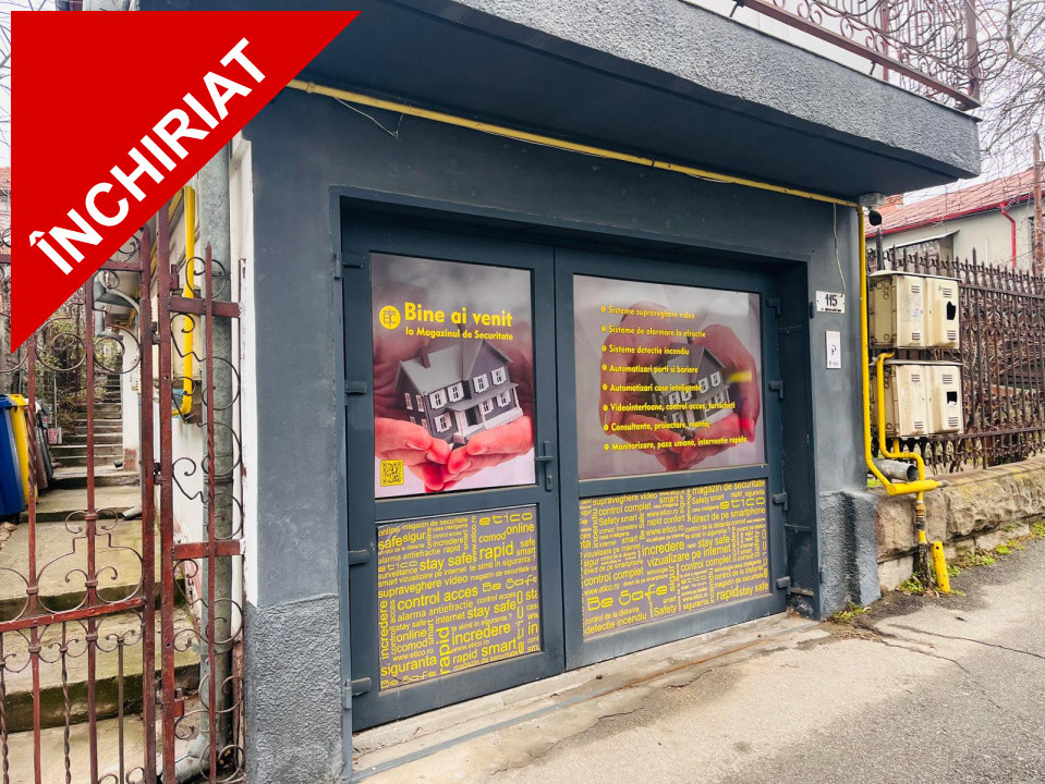 Spatiu comercial stradal de inchiriat Stefan cel Mare - zona Podisor