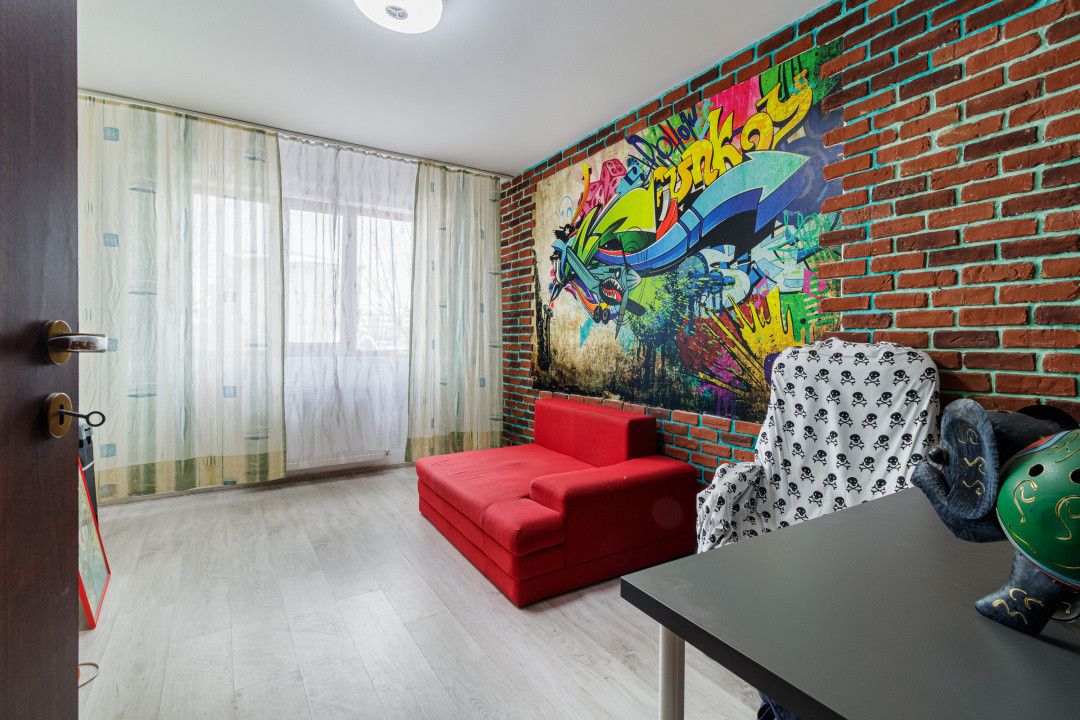 3 camere Popesti-Leordeni complet mobilat si utilat 