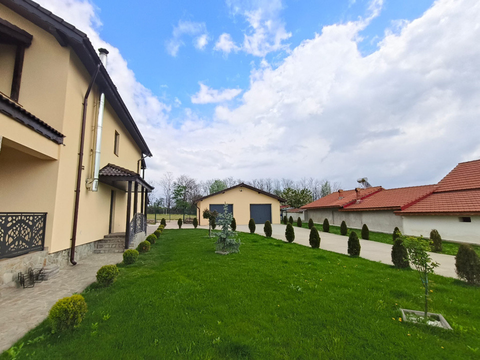 Casă P+1 modernă, complet echipată, cu teren mult, la Crasna