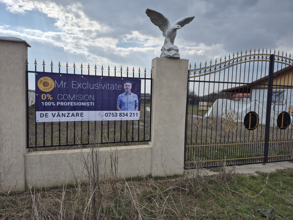 Teren in centrul satului Gagu, comuna Dascălu, ideal construcție.