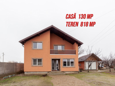 Casa P+M 130 mp, teren 818 mp – Calinesti, AG