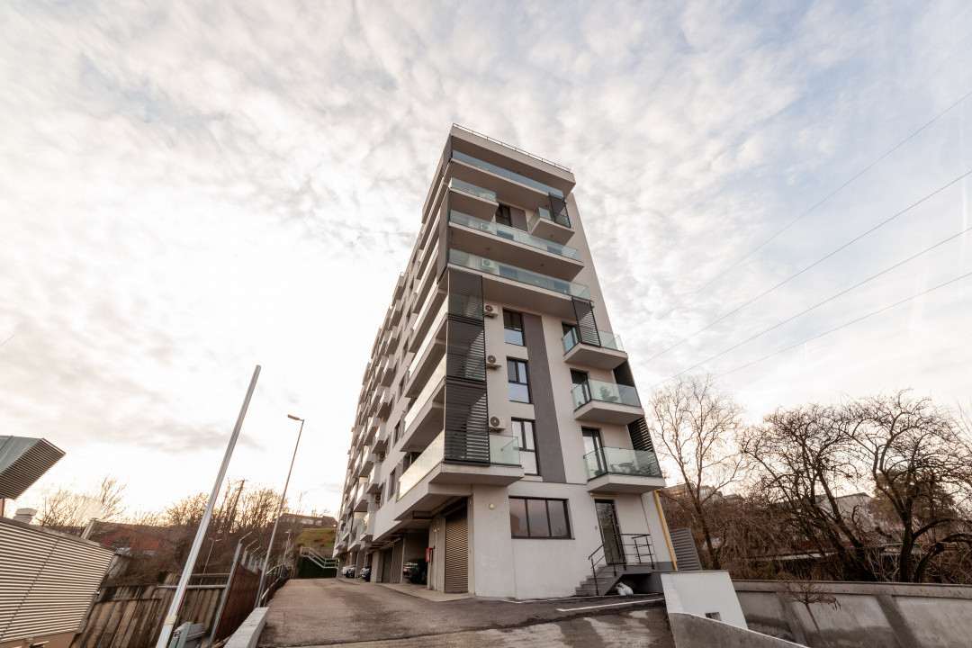 Ap. 2 dormitoare – Bloc nou – Prima inchiriere – Parcare inclusa