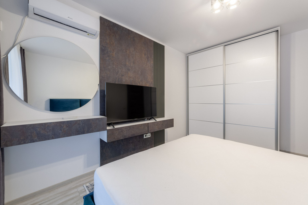 Ap. 2 dormitoare – Bloc nou – Prima inchiriere – Parcare inclusa