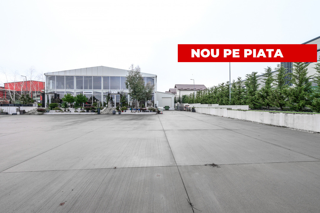 Hală industrială / spațiu comercial – VÂNZARE – DN 65B – Bradu, zonă comercială