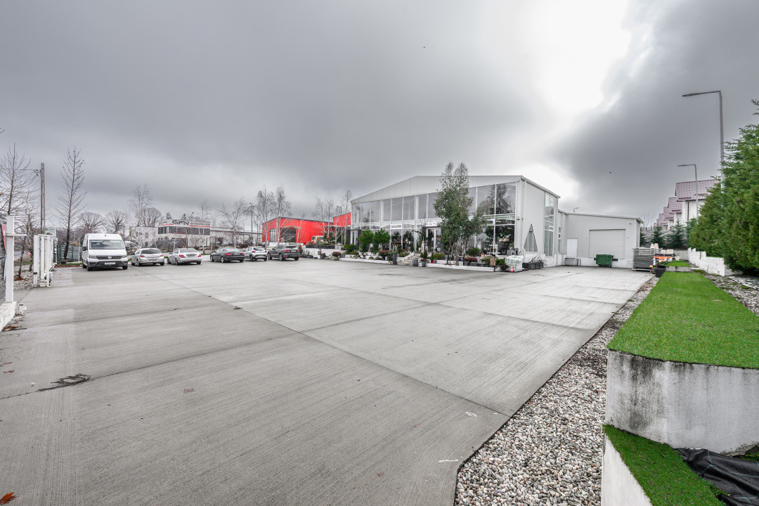 Hală industrială / spațiu comercial – VÂNZARE – DN 65B – Bradu, zonă comercială