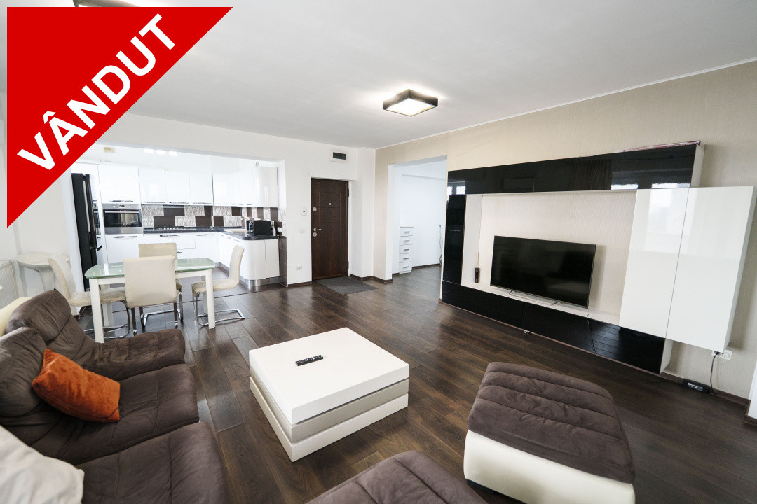 Apartament modern 2 camere, la cheie, cu priveliste de vis - Dacia Residence