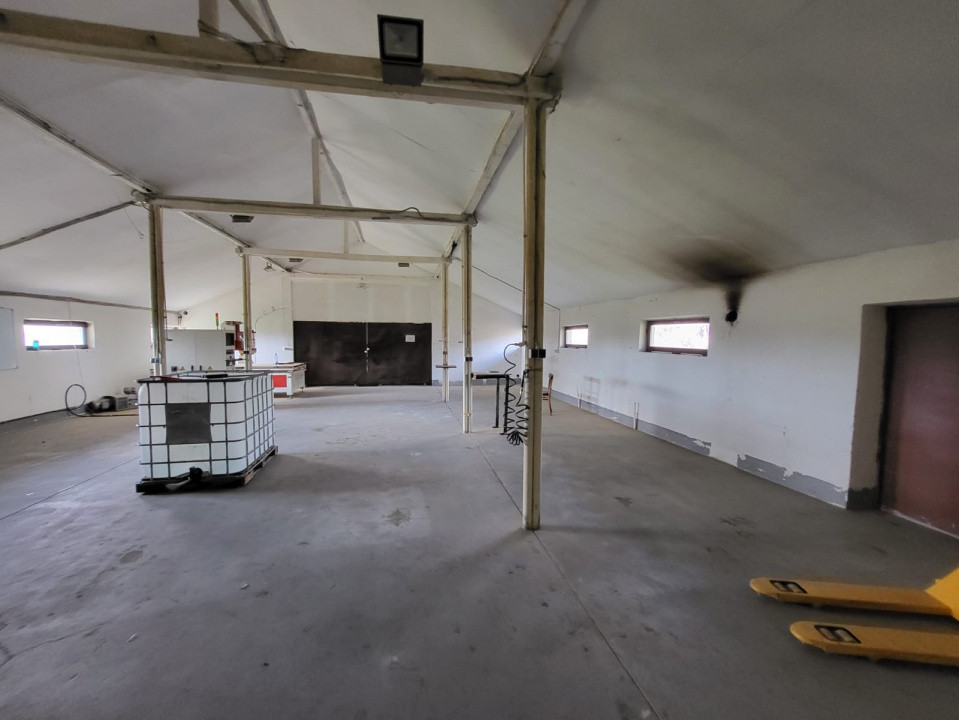 HALĂ INDUSTRIALĂ DE VÂNZARE – DB, CĂTUNU (TVA inclus)