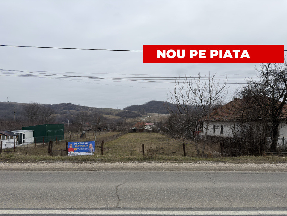 Casa+Teren intravilan 2.056 mp – dubla deschidere – DN Pitesti–Campulung-Arges!