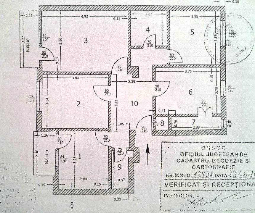Apartament 4 camere Tg. Jiu