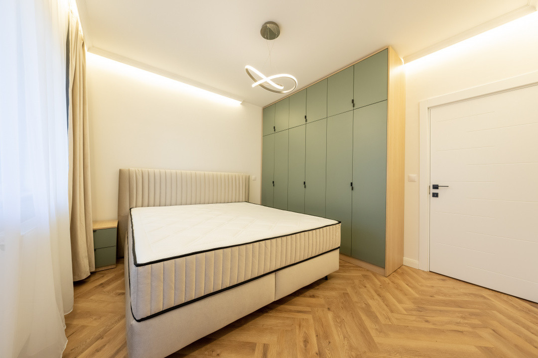 Comision 0. Vanzare 2 camere ultrafinisat,  zona Metro Vivo Mall, Floresti