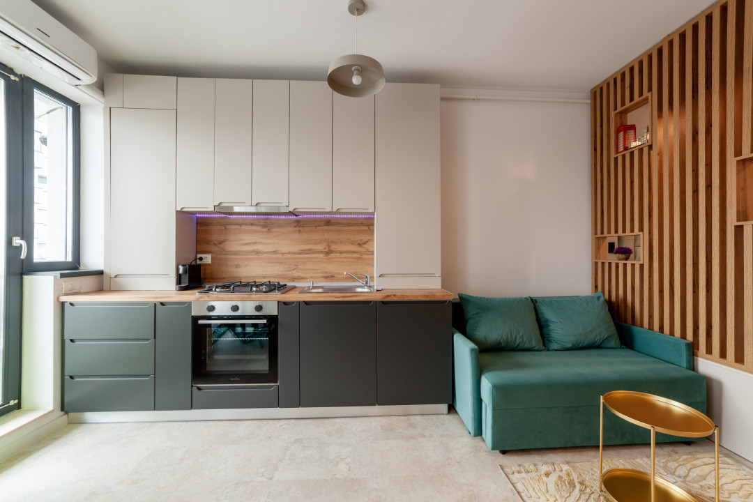 Ap. 2 camere - Prima inchiriere - Bloc 2025 - Fratii Golesti - Parcare inclusa