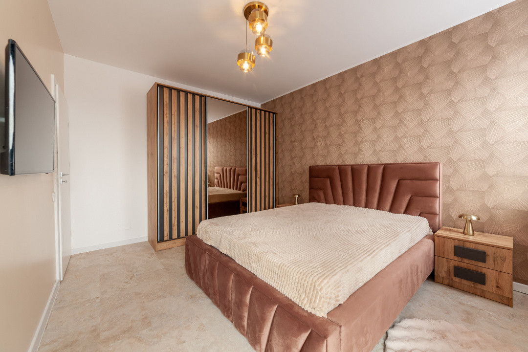 Ap. 2 camere - Prima inchiriere - Bloc 2025 - Fratii Golesti - Parcare inclusa