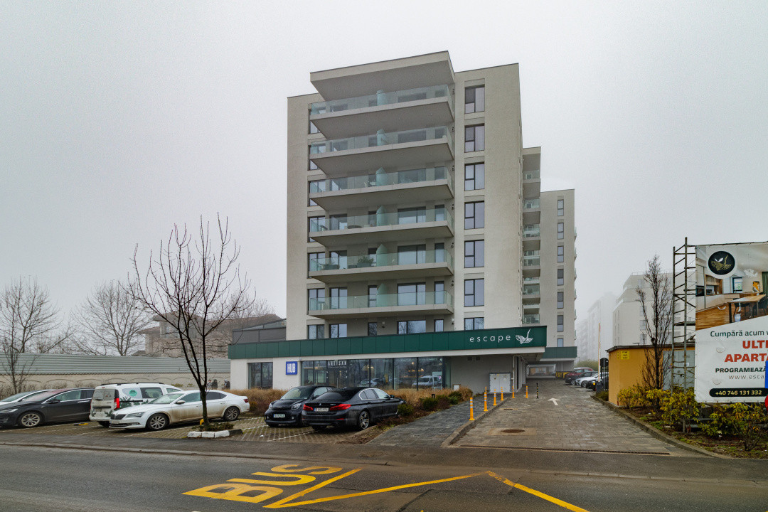 Apartament 2 camere Escape Residence in stil japandi - prima inchiriere