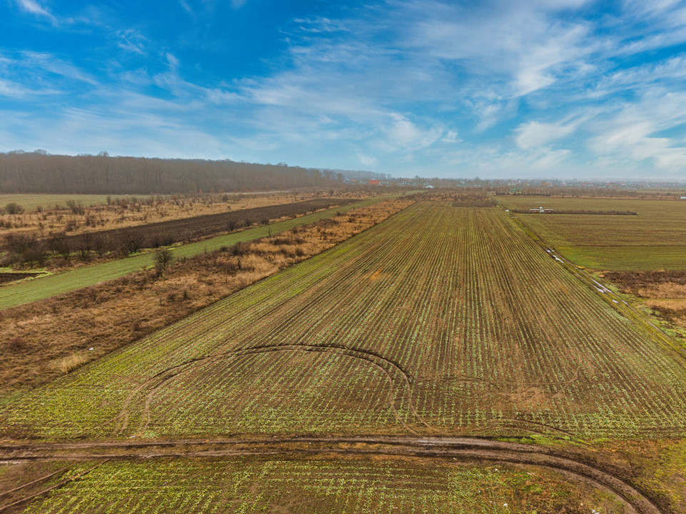 Teren intravilan 5040 mp, deschidere dubla