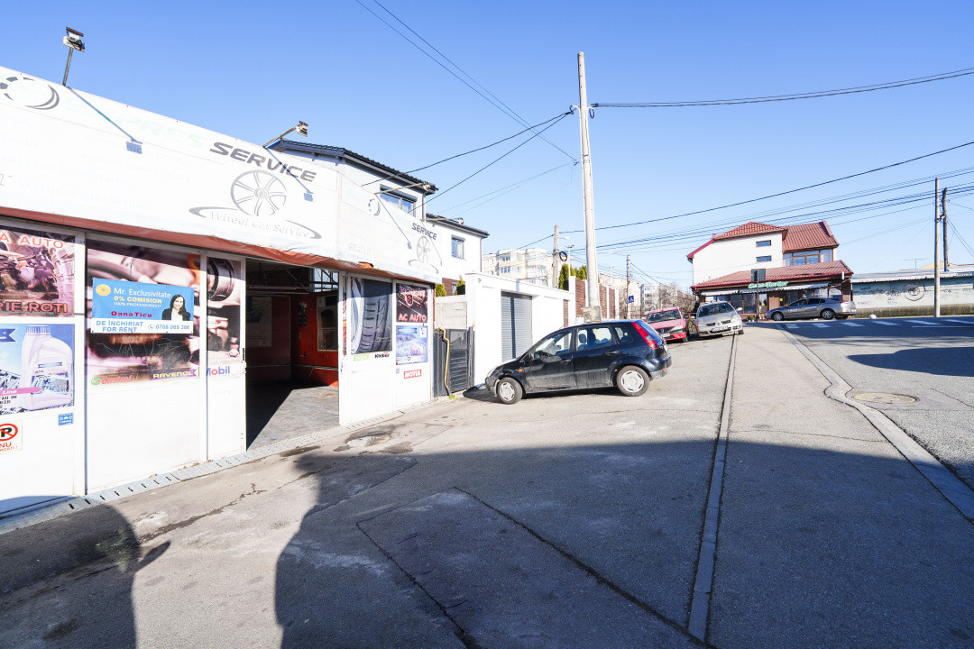 Spatiu stradal 85 mp, ideal pentru service, depozit, atelier - zona semicentrala