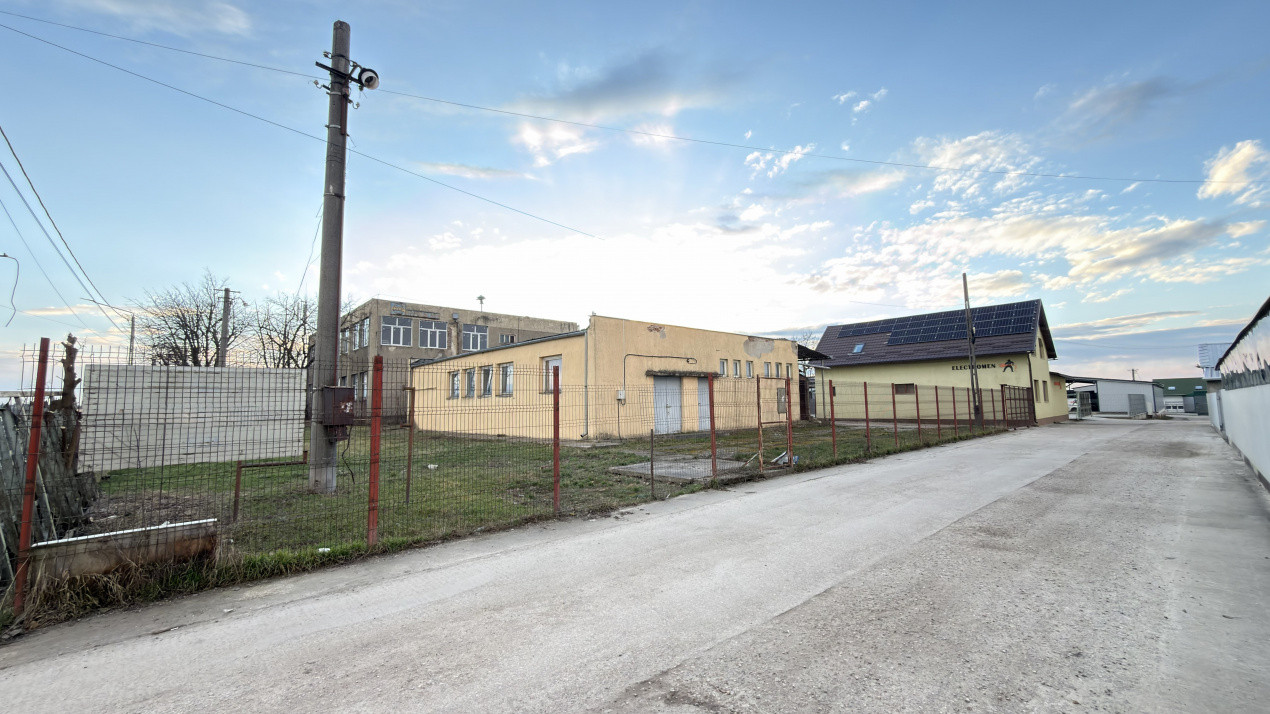 Inchiriere Clădire Producție, Depozitare 278 mp -Teren 1380 mp - Carei 
