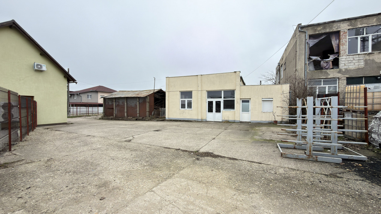 Inchiriere Clădire Producție, Depozitare 278 mp -Teren 1380 mp - Carei 