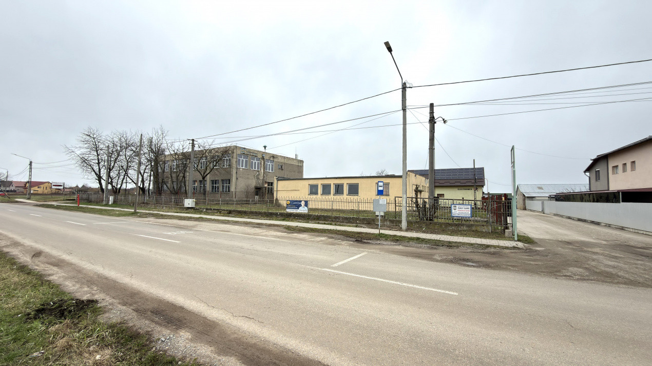 Inchiriere Clădire Producție, Depozitare 278 mp -Teren 1380 mp - Carei 