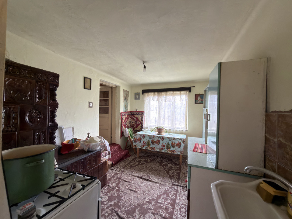 Casa+Teren intravilan 2.056 mp – dubla deschidere – DN Pitesti–Campulung-Arges!