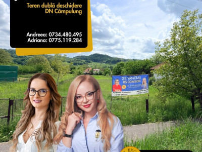 Teren intravilan 1000 mp – deschidere DN Pitesti–Campulung-Arges!